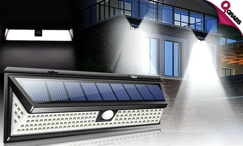 Solar Induction LED Wall Lamp!